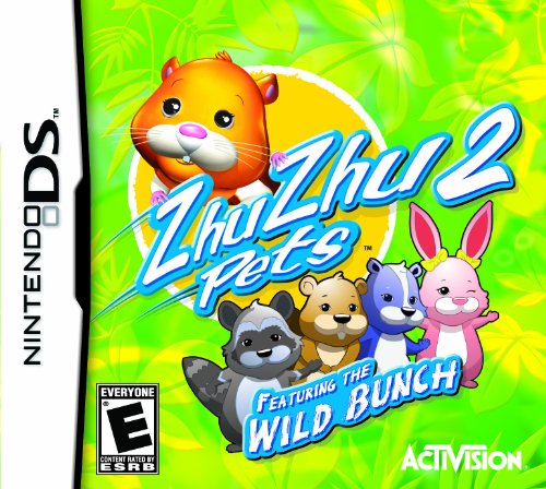 Zhu Zhu Pets 2: Featuring The Wild Bunch box art for Nintendo DS